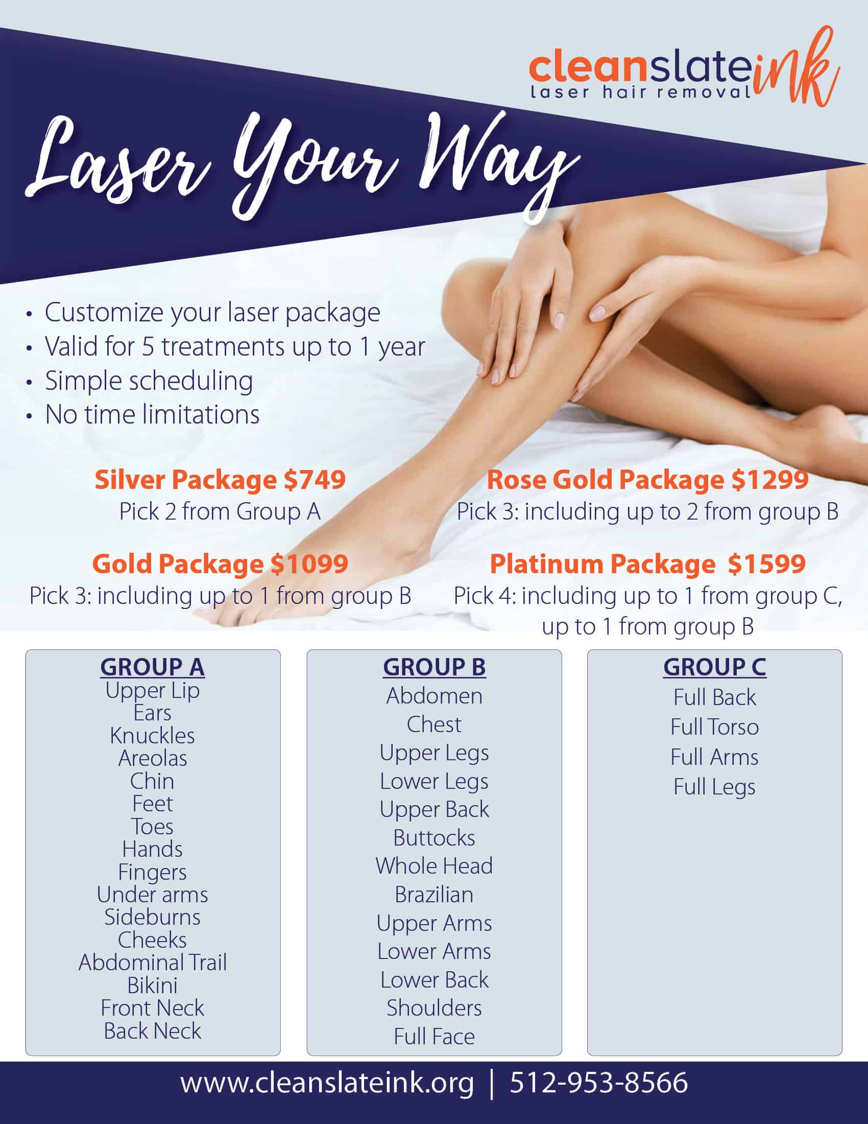 Austin Laser Hair Removal Promotions